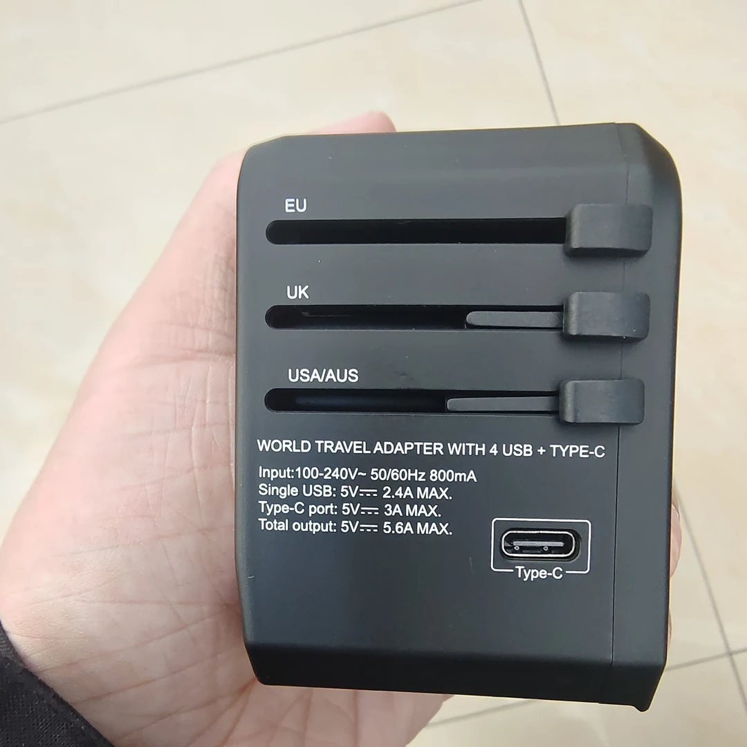 SP026-27-旅行转换插头伸缩快充全球通用多功能转接头-YP-408