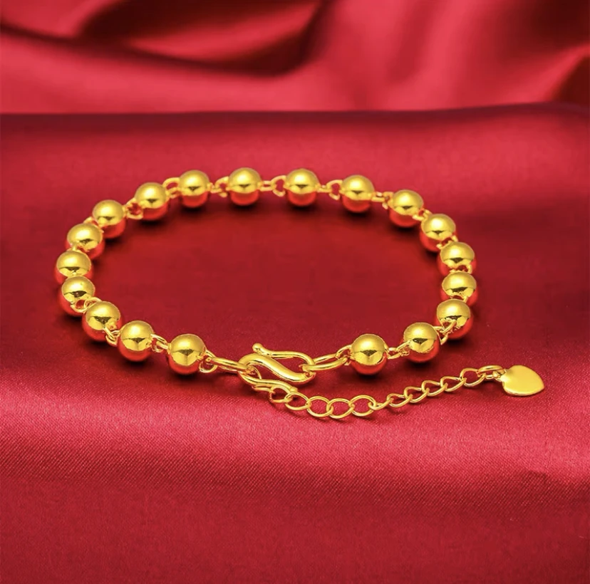 合金手链 【抖音好物】  光珠女士手链  经典时尚百搭简约 气质精美