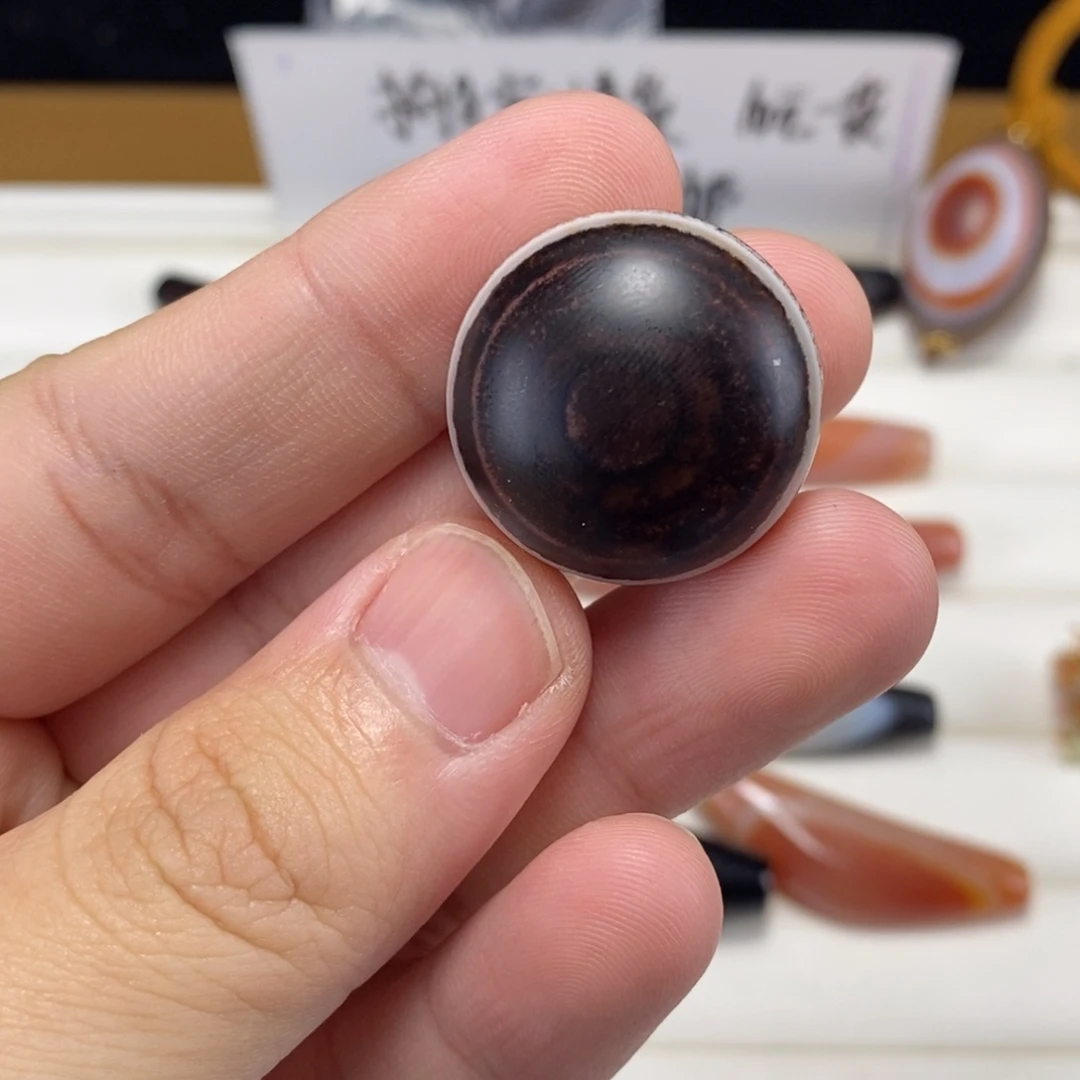 合金颈饰玛瑙/玉髓空**空