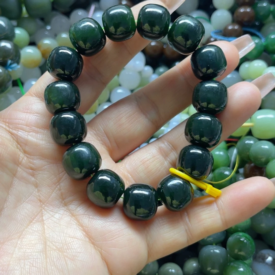 和田玉手链未镶嵌