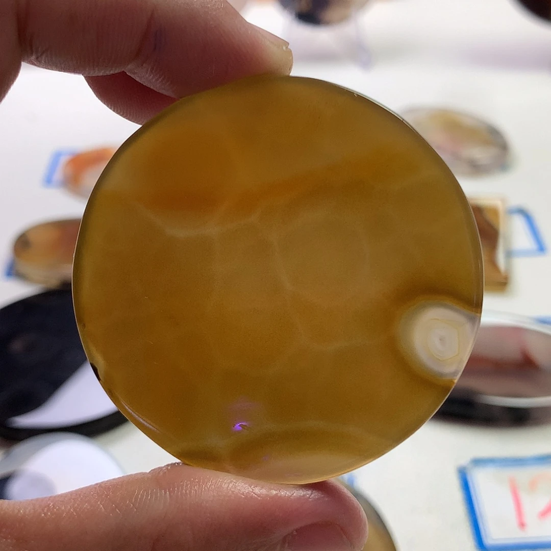 未镶嵌玛瑙/玉髓珠宝半成品