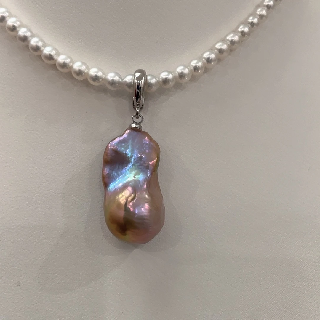 未镶嵌耳坠淡水珍珠