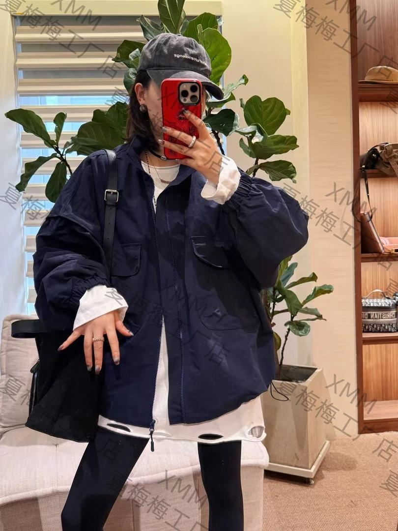 XMM.《口袋冲锋衣》秋款时尚百搭潮流洋气舒适显瘦冲锋衣外套G51811