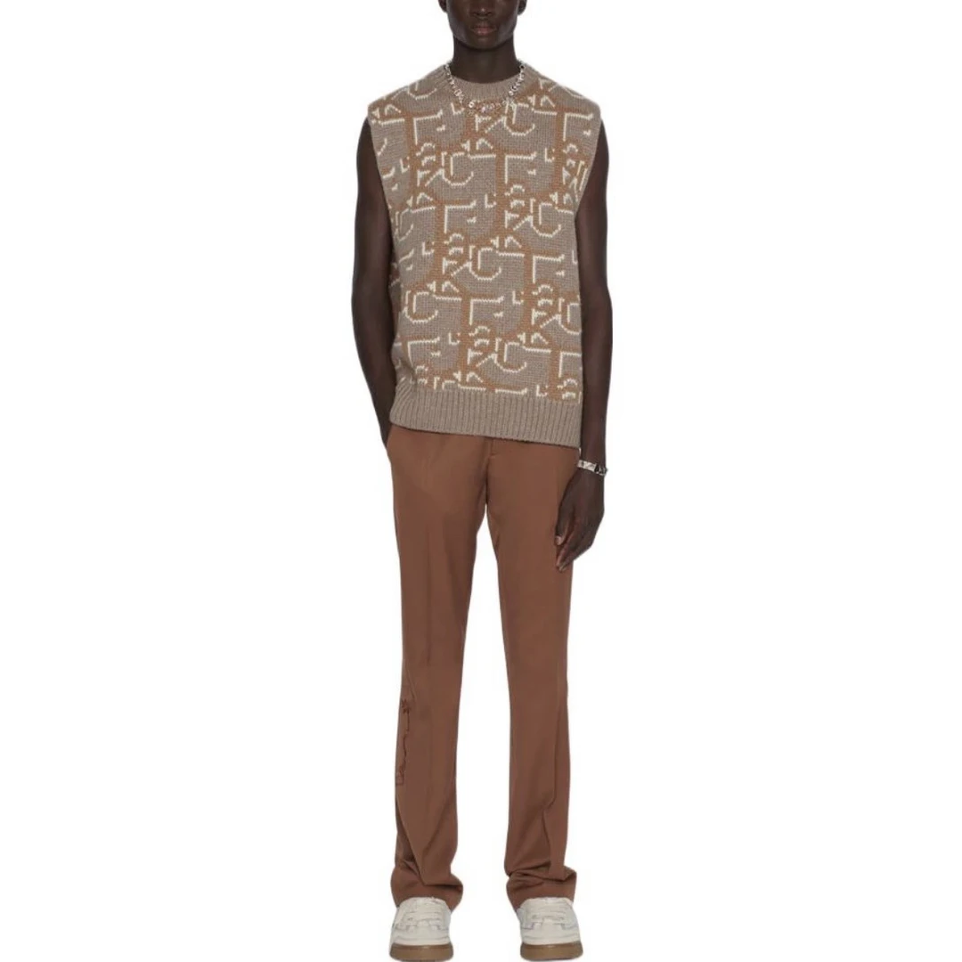 全新未使用 DIOR/迪奥 7842/DIORxTravisScott图案马甲全新