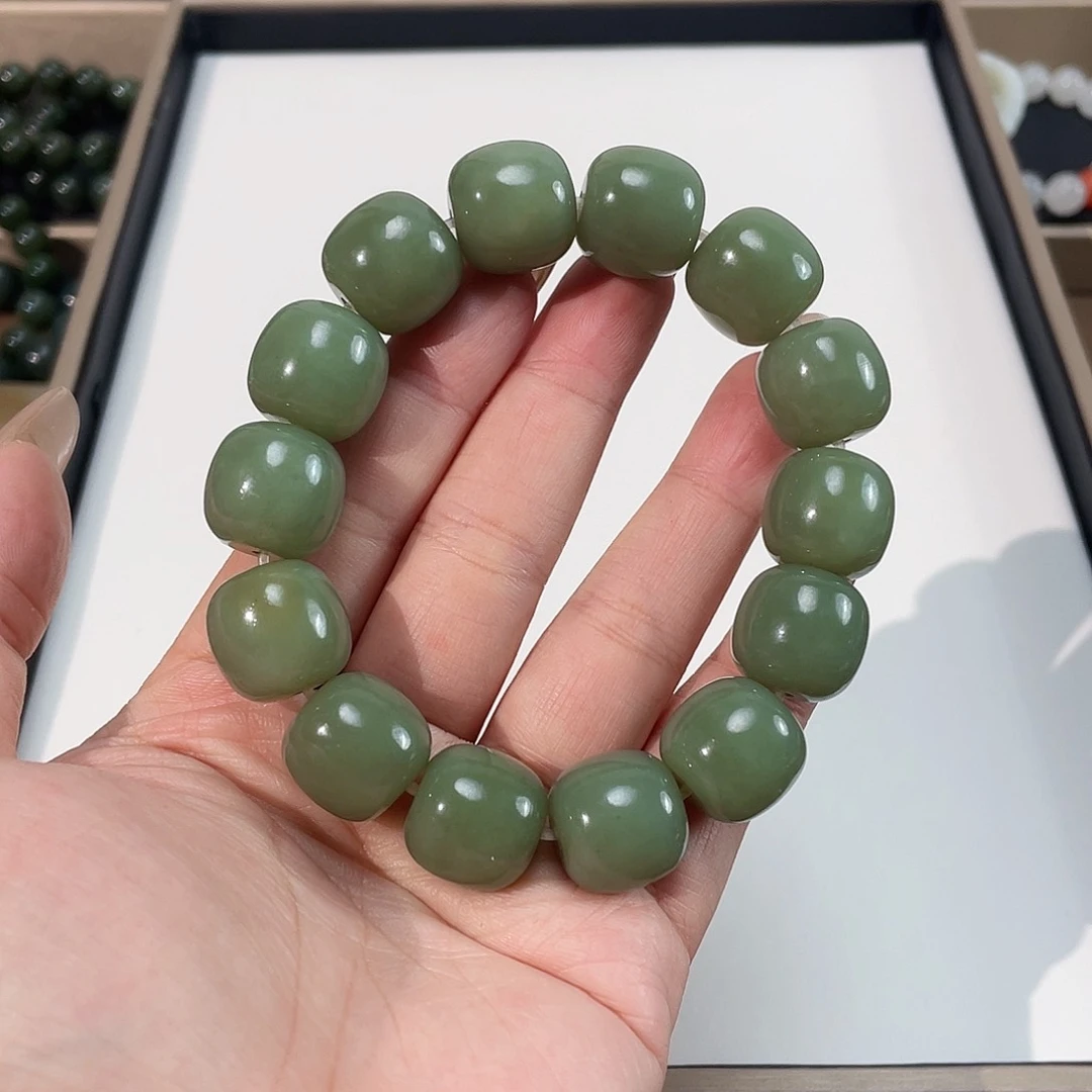 和田玉手链未镶嵌16