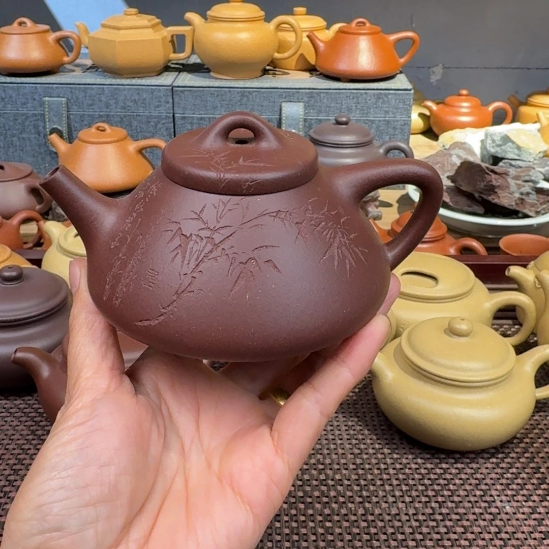 茶壶底槽青200毫升左右