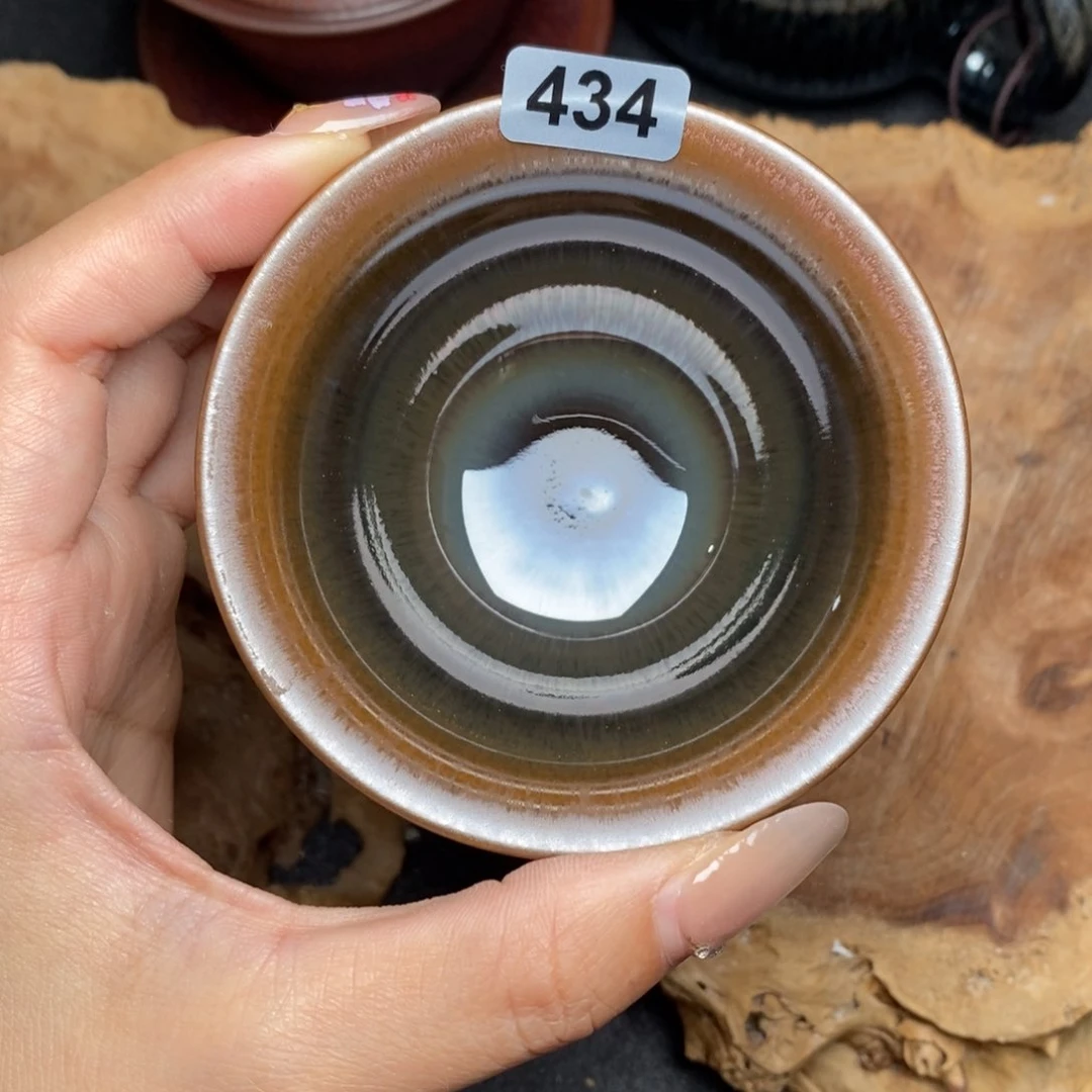 茶盏建窑建盏主人杯434