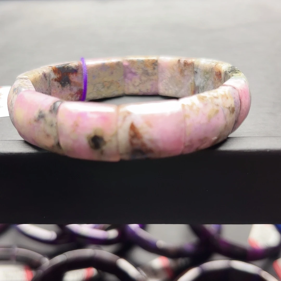 苏纪石（舒俱来）未镶嵌上古蛋花蜜桃手牌