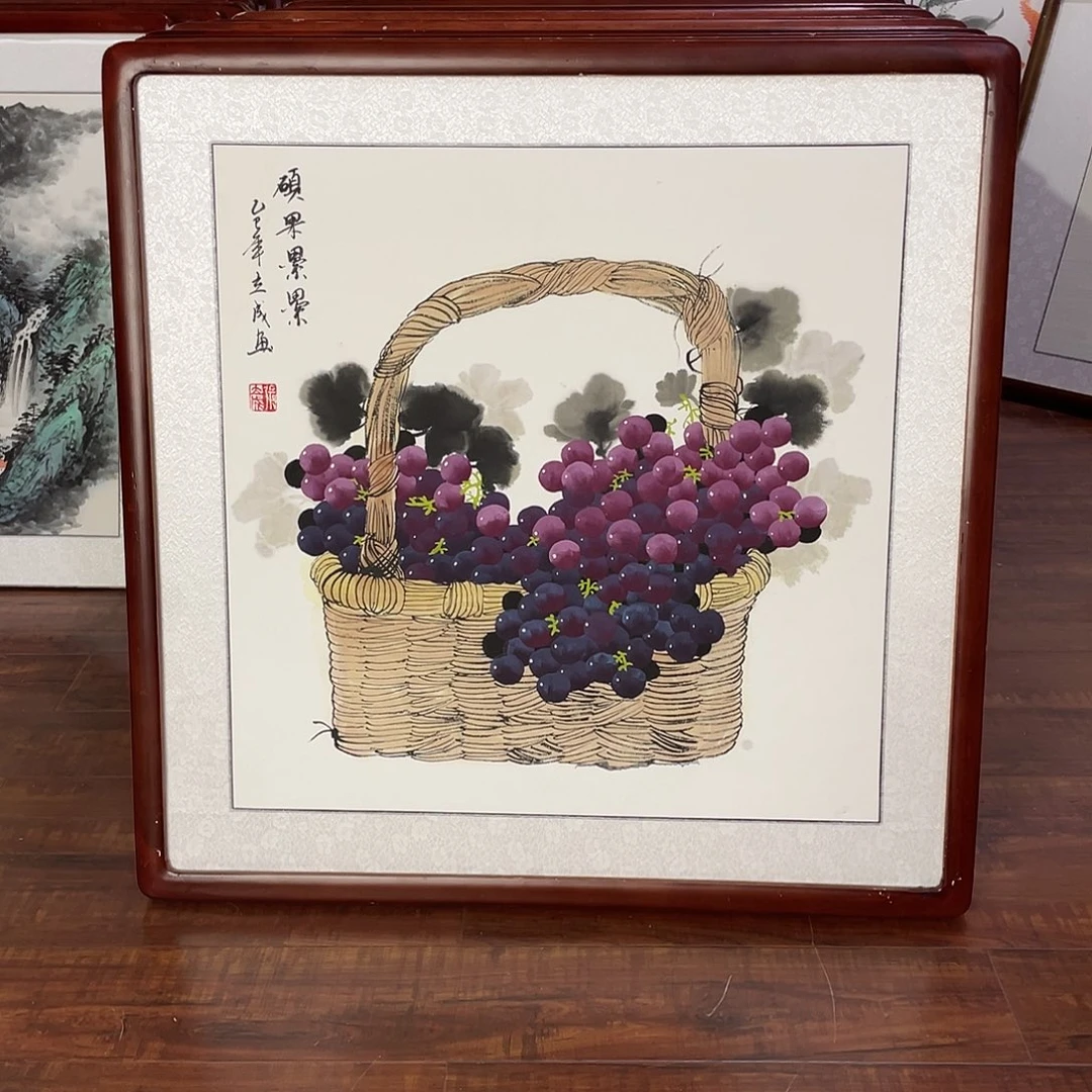 国画带框尺寸63*63厘米