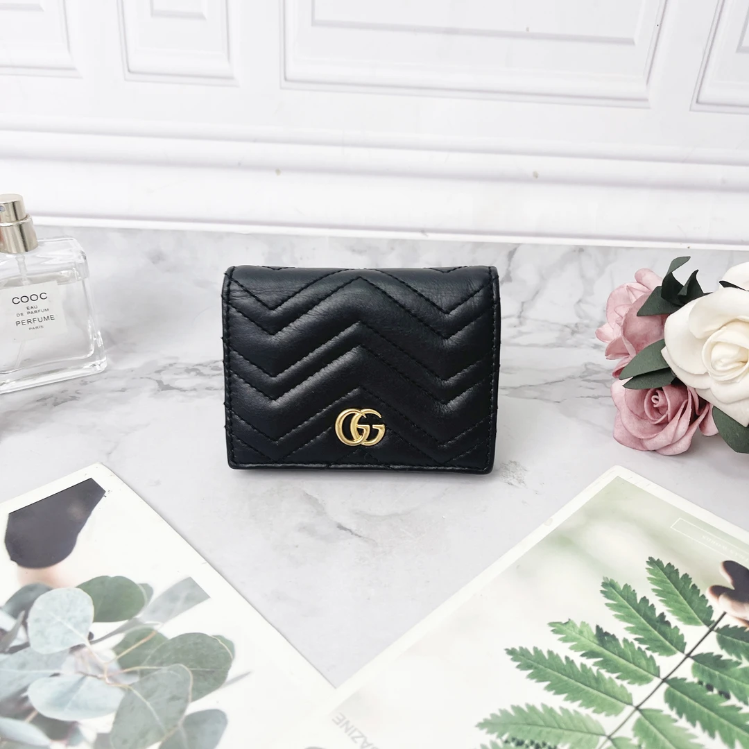99新 GUCCI/古驰 GUCCI/古驰黑色钱包