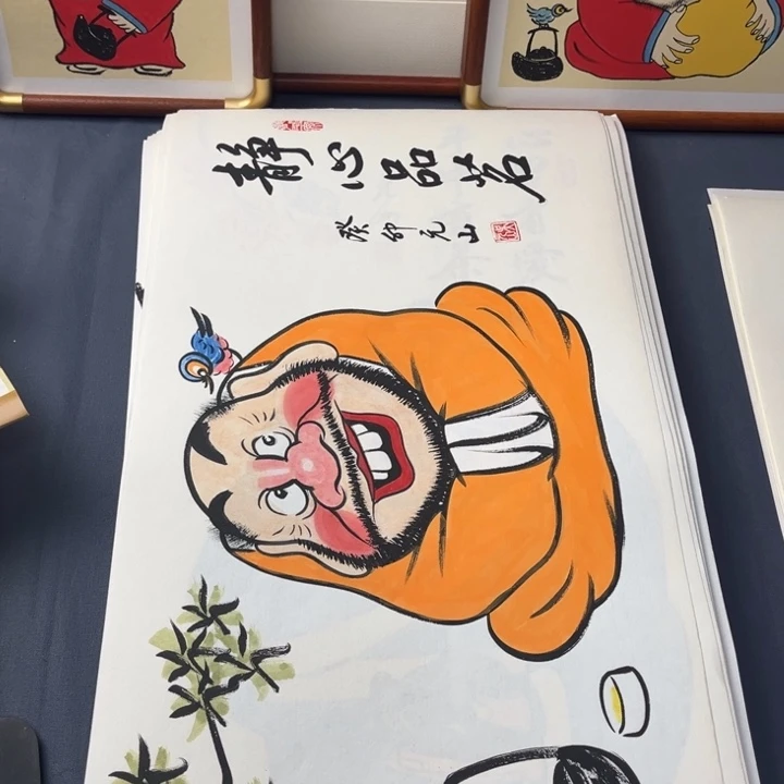 国画禅意画纯手画作品