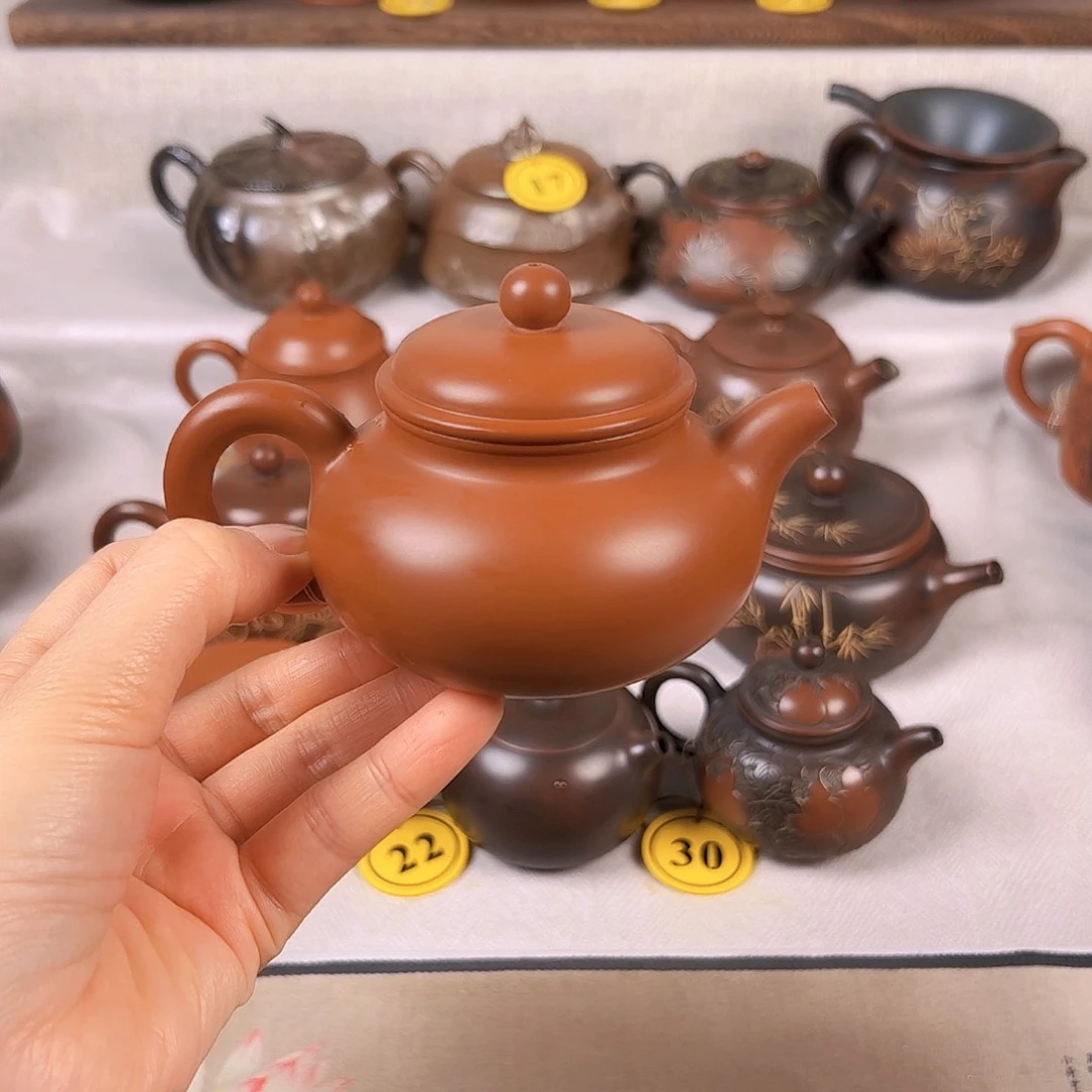 陶瓷150毫升复烧仿古壶