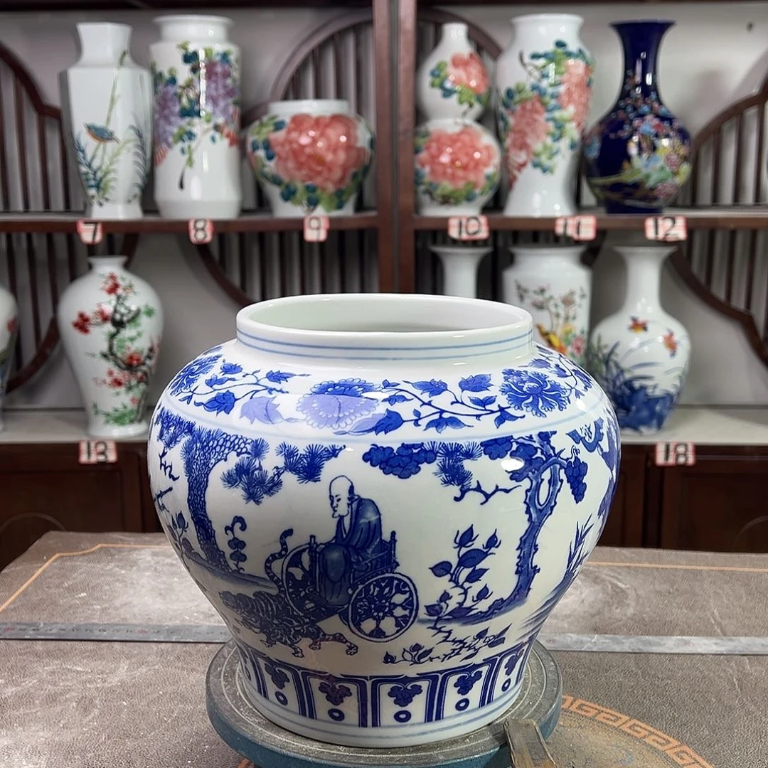 摆件陶景德镇陶瓷鬼谷