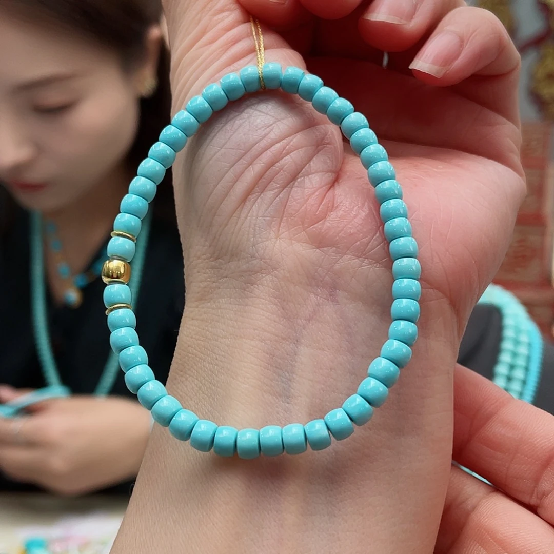 绿松石手串未镶嵌