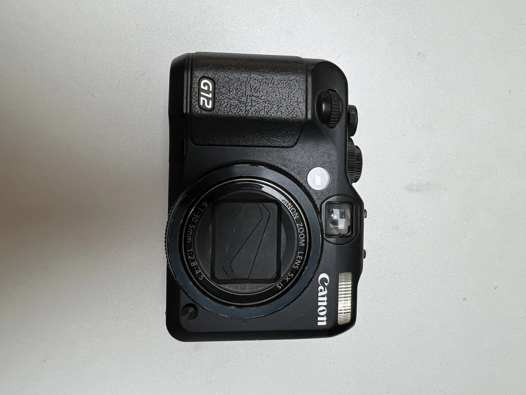 9新 Canon/佳能 佳能G12翻转屏数码相机拍照高清冷白皮机皇便携