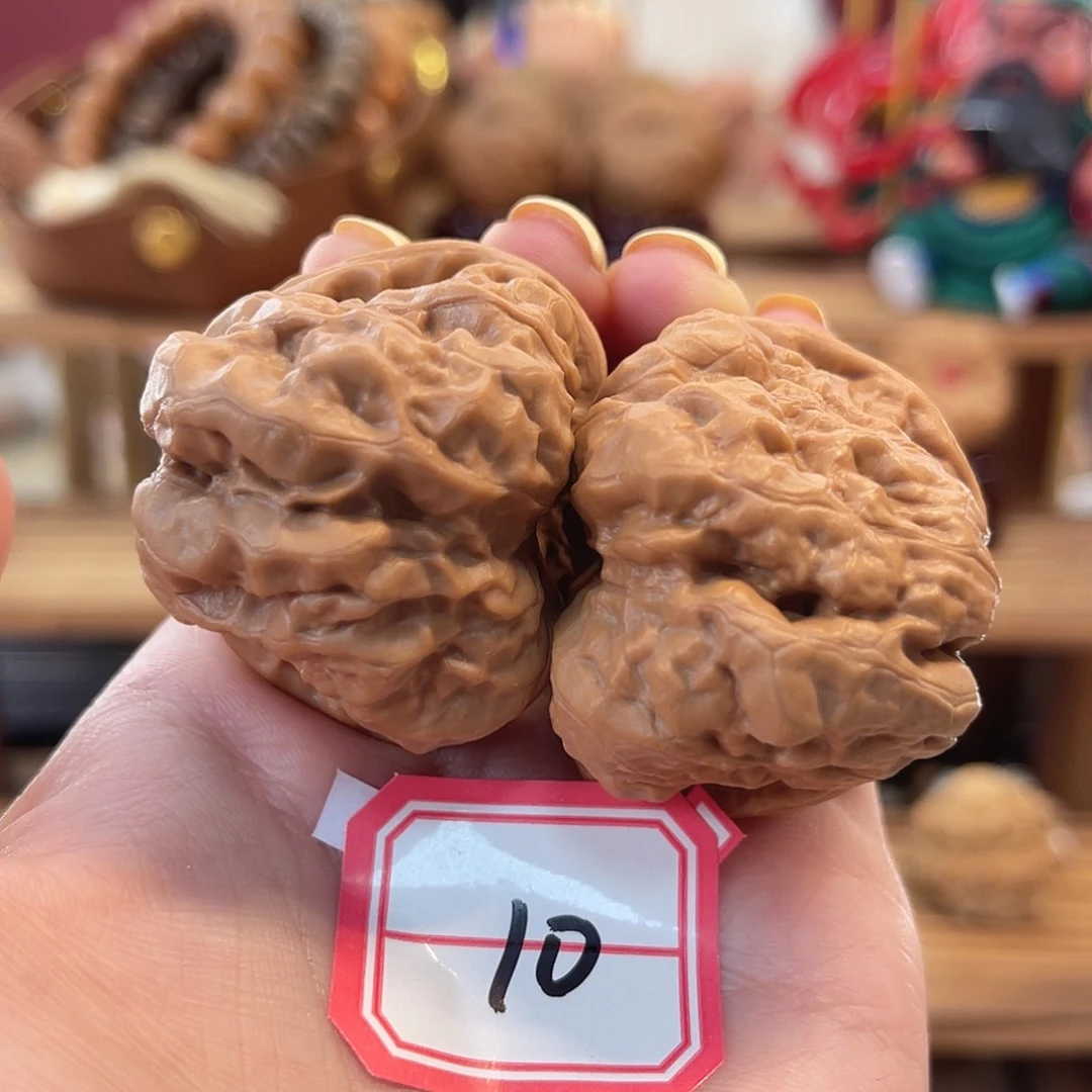 文玩核桃把件40蛤蟆头