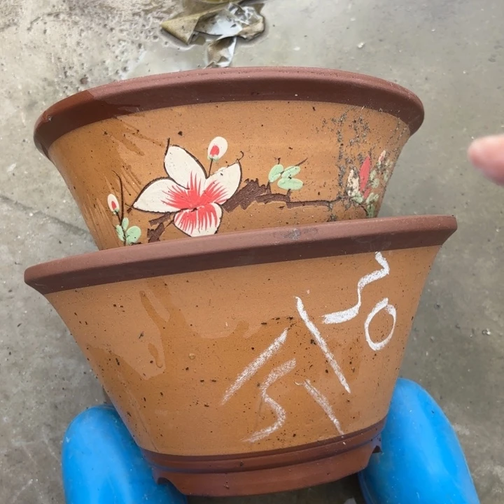 紫砂花盆紫砂的颜色