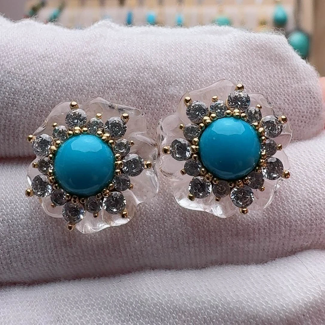 绿松石珠宝奇石未镶嵌