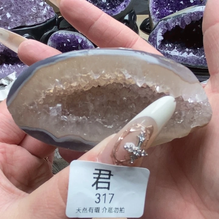 未镶嵌紫晶大型摆件（非配饰）