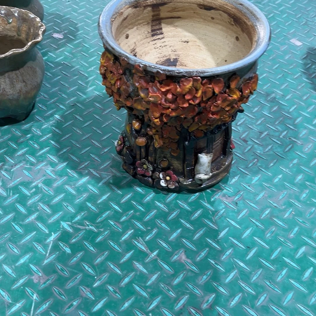 微瑕17 号陶然花器手工花盆