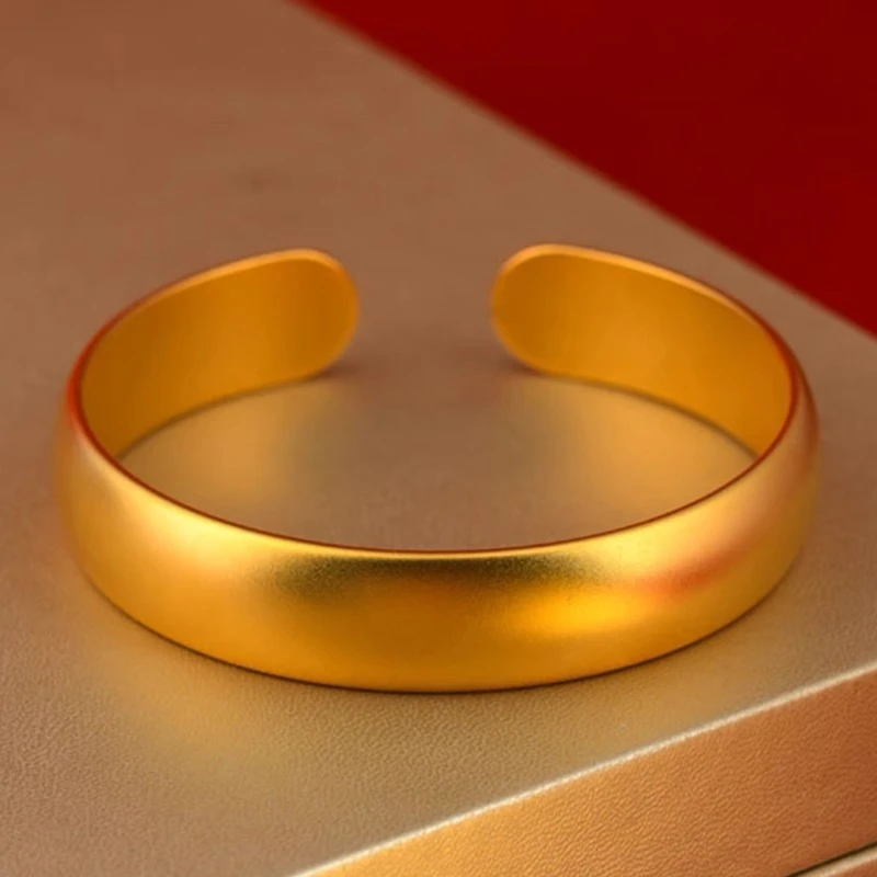 【万佳集团】泥鳅背超大号开口手镯 GO7892 时尚饰品