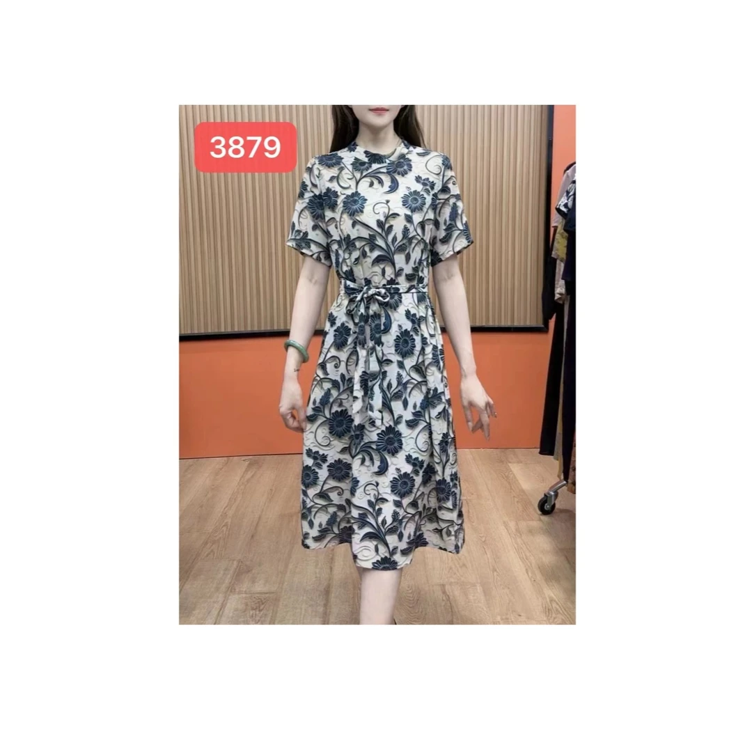 3879-26新款舒适时尚休闲连衣裙