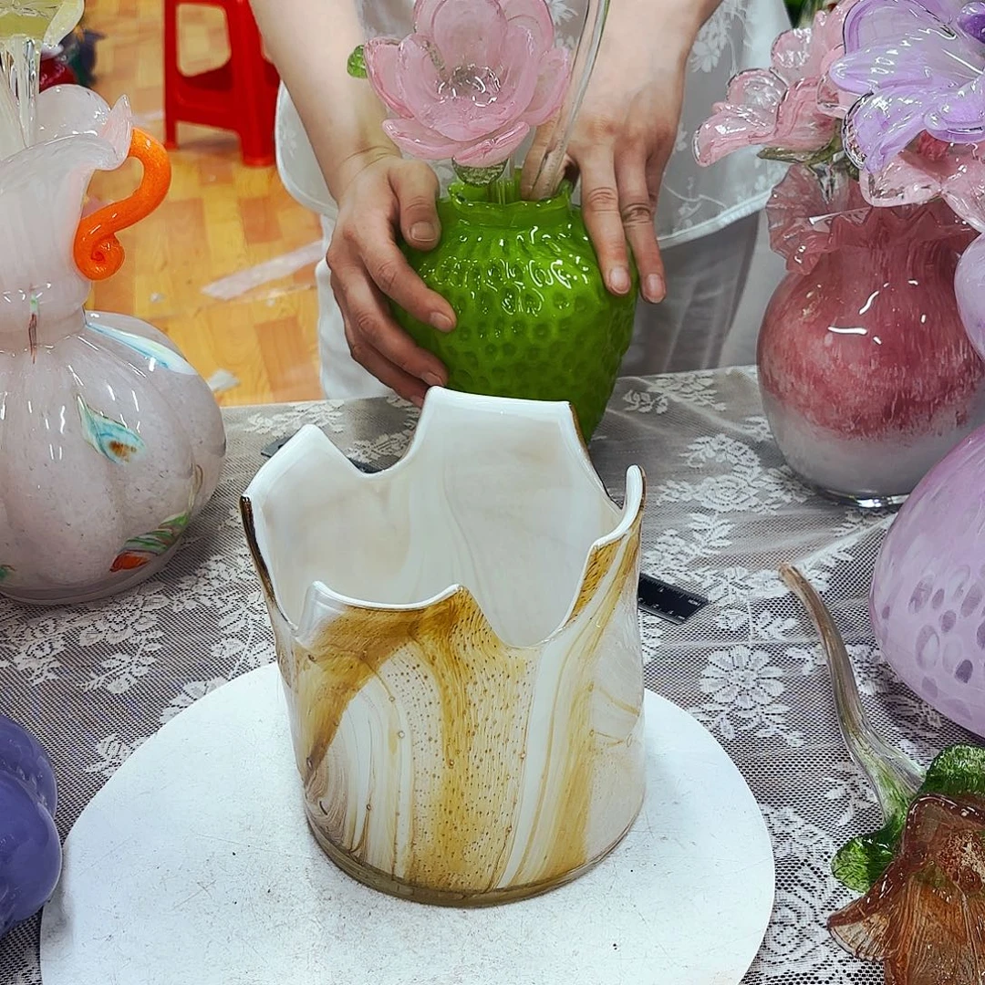 琉璃花瓶花器艺术品