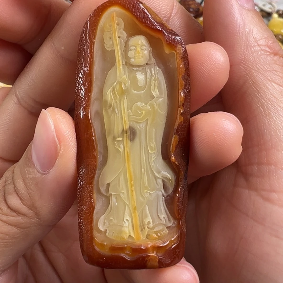 蜜蜡未镶嵌裸石蜜蜡