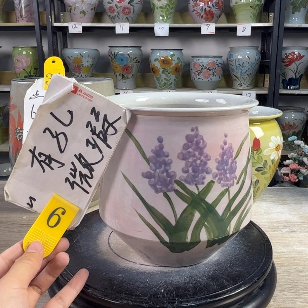 罐1tc景德镇陶瓷花盆