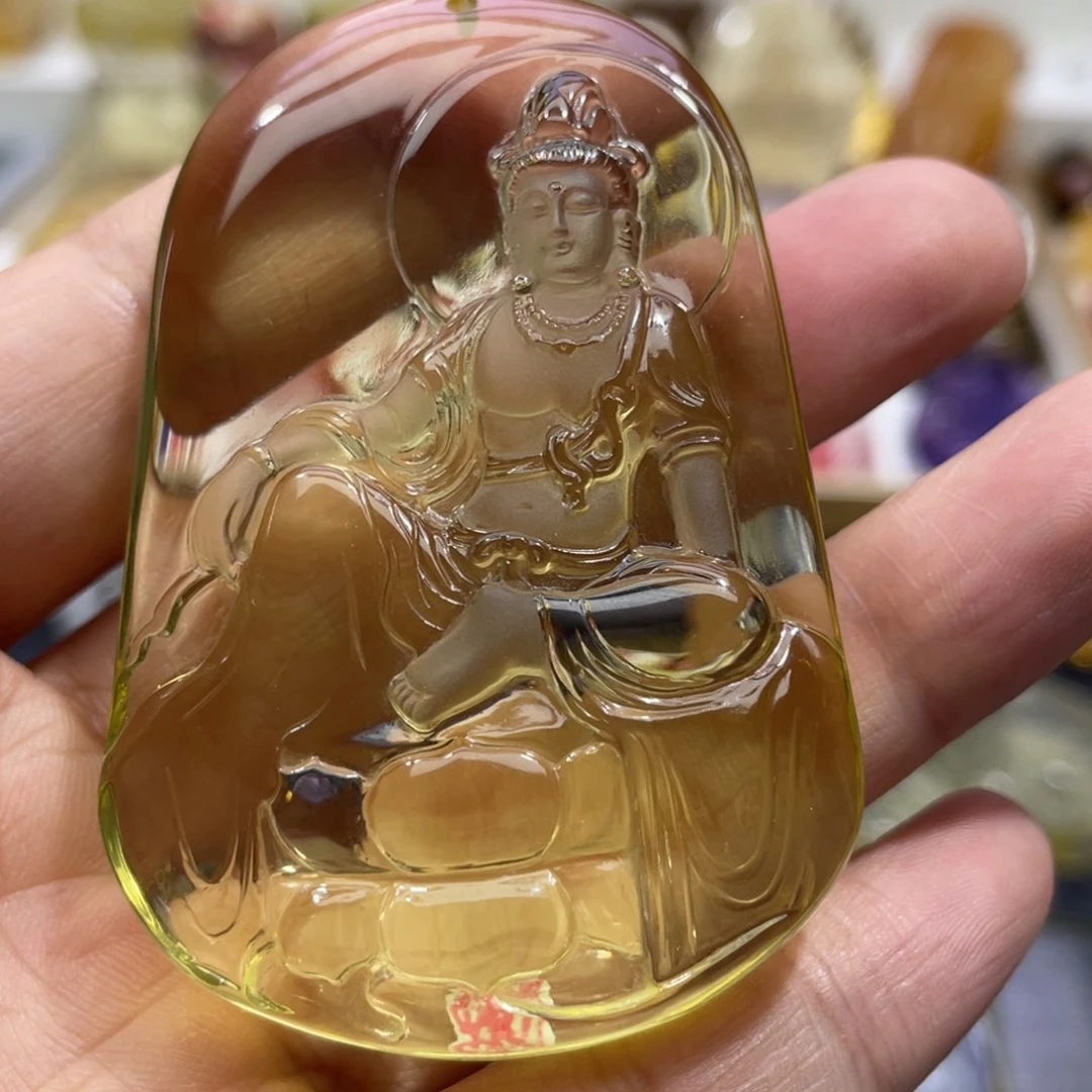 未镶嵌颈饰水晶定制