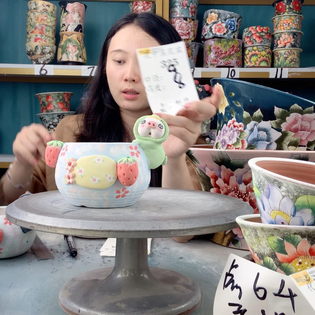 罐冰***?景德镇手工瑕疵325
