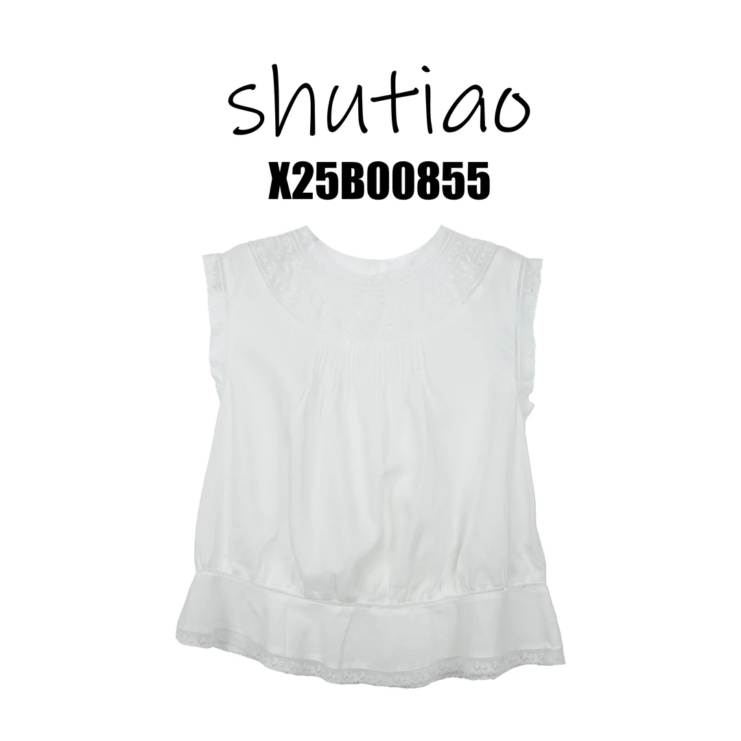 【SHUTIAO】2025春夏：新款小众设计款背心X25B00855