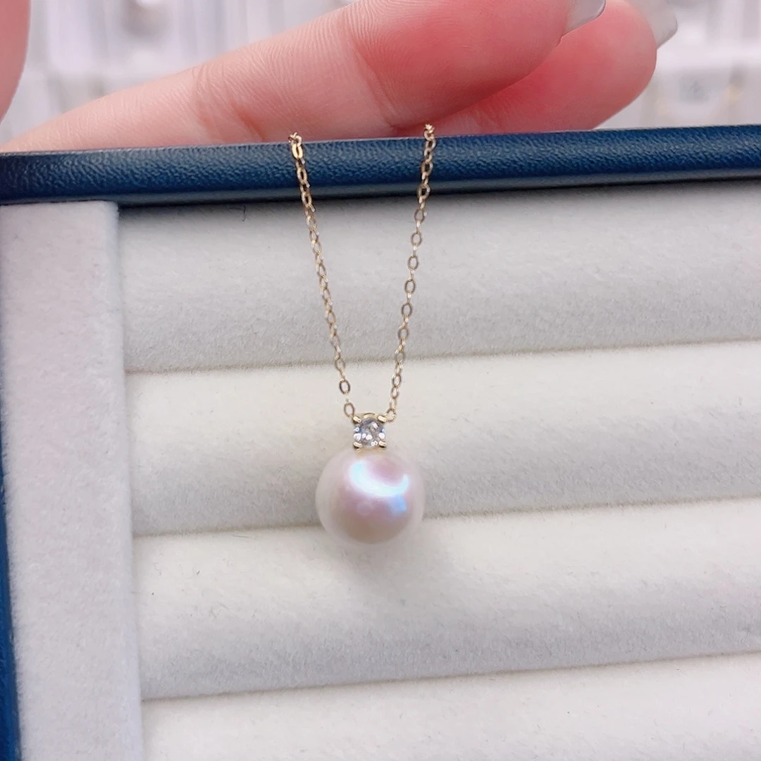 淡水珍珠未镶嵌吊坠(赠链)