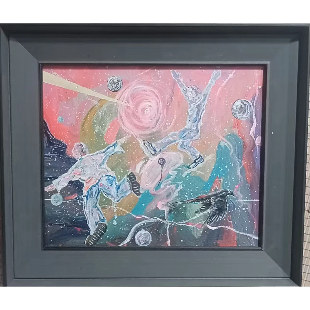 1476、陈戈【生命的狂欢】25x30cm