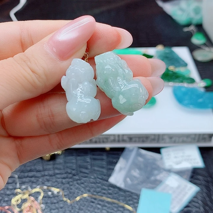 翡翠未镶嵌吊坠(赠链)多样性发其一