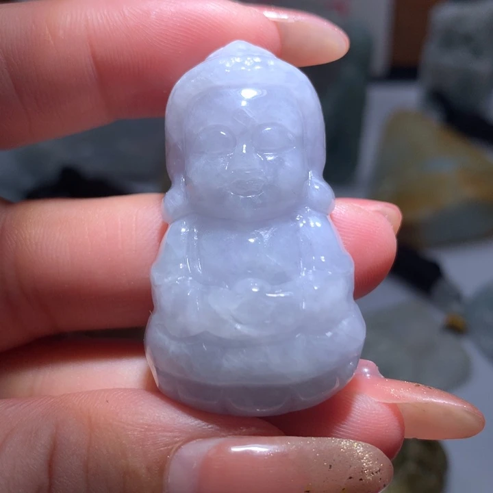 翡翠未镶嵌颈饰保真天然A货翡翠