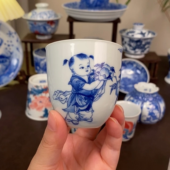 景德镇陶瓷手工手绘