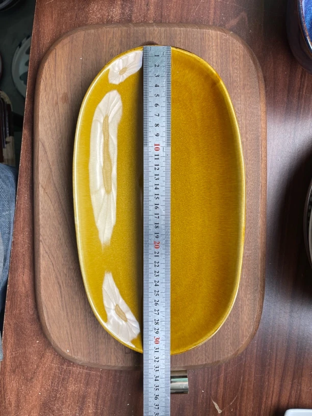 222窑变家用简约鱼盘