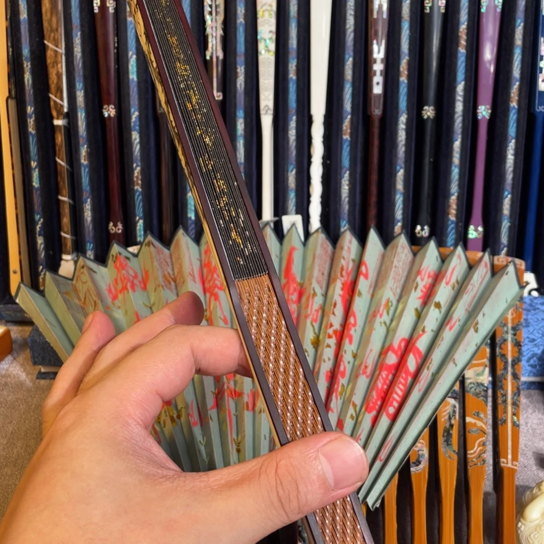 豌***＾扇子手工制作工艺精湛