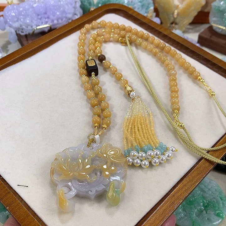 颈饰未镶嵌翡翠翡翠吊坠