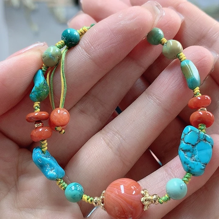 绿松石珠宝奇石未镶嵌