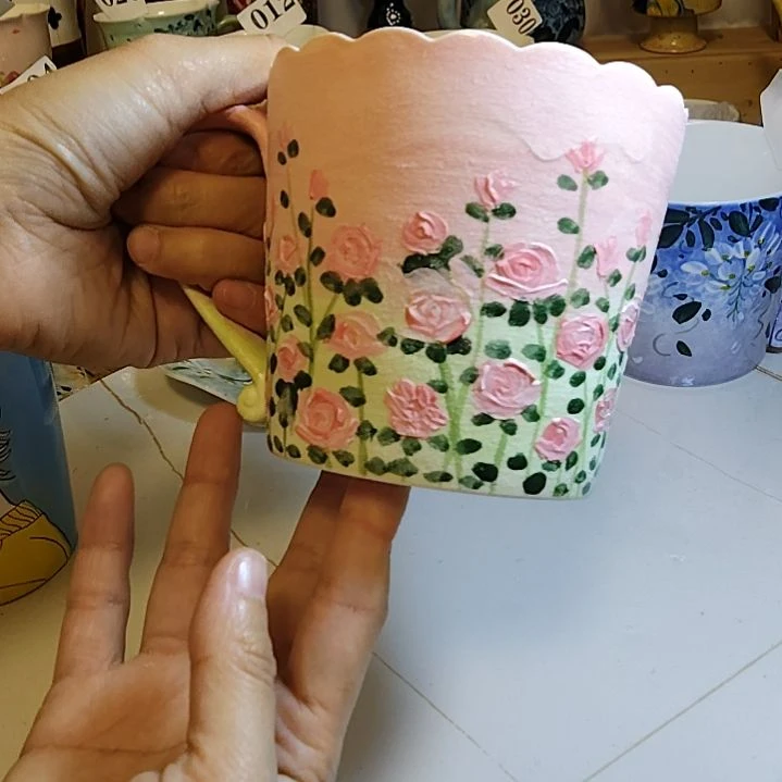 摆件景德镇陶瓷釉下彩