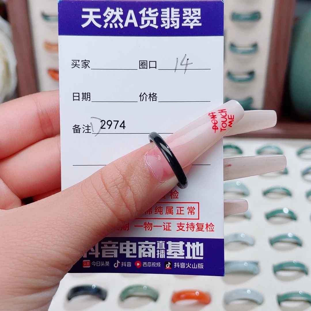 翡翠未镶嵌颈饰d2974