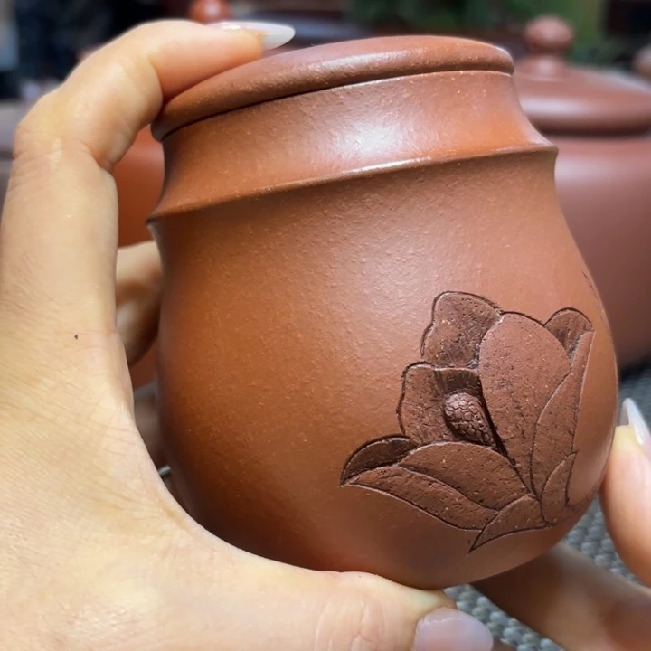 紫砂茶叶罐中高端紫砂茶叶罐