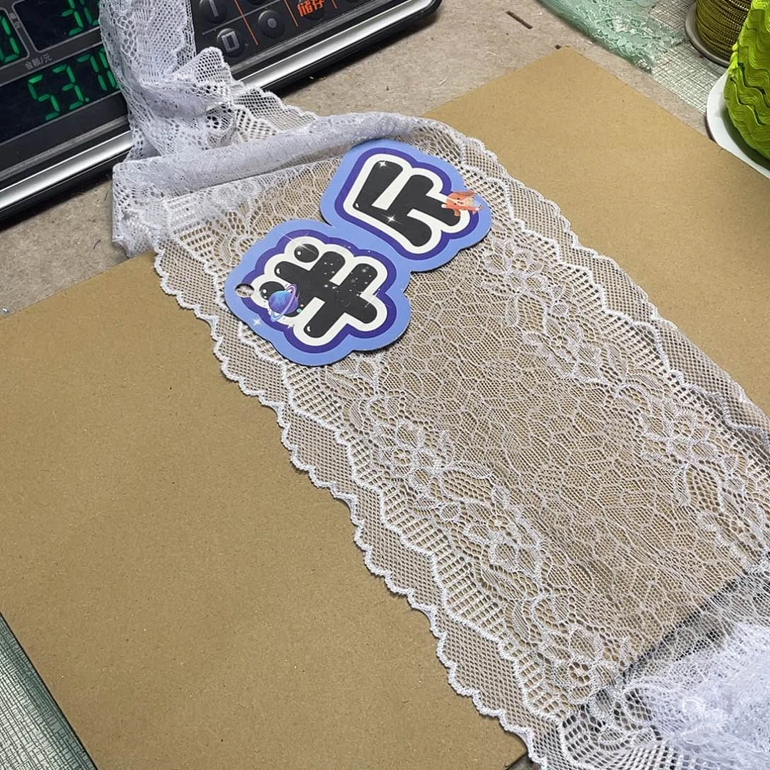 无纺布直播链接花边辅料