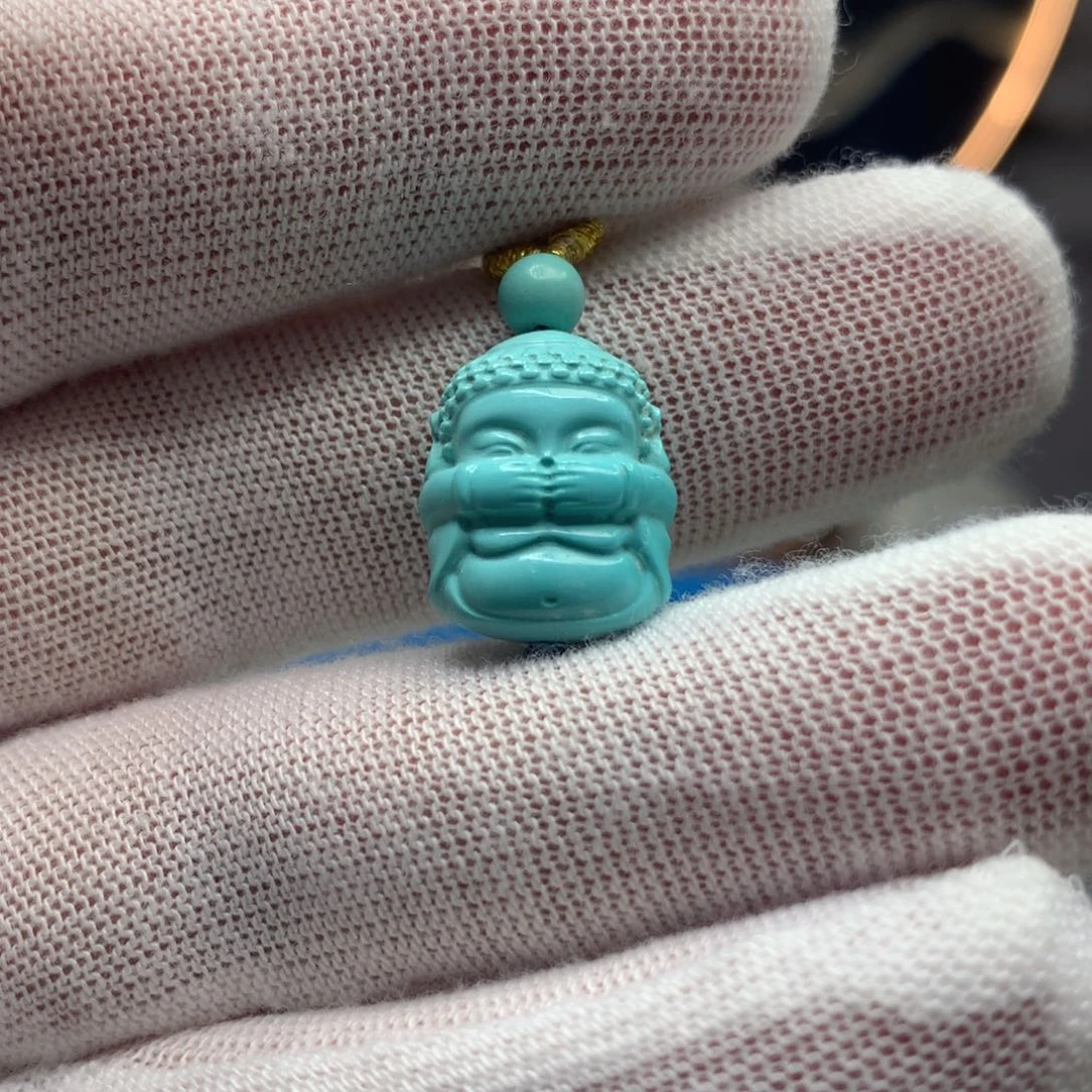 绿松石挂件未镶嵌