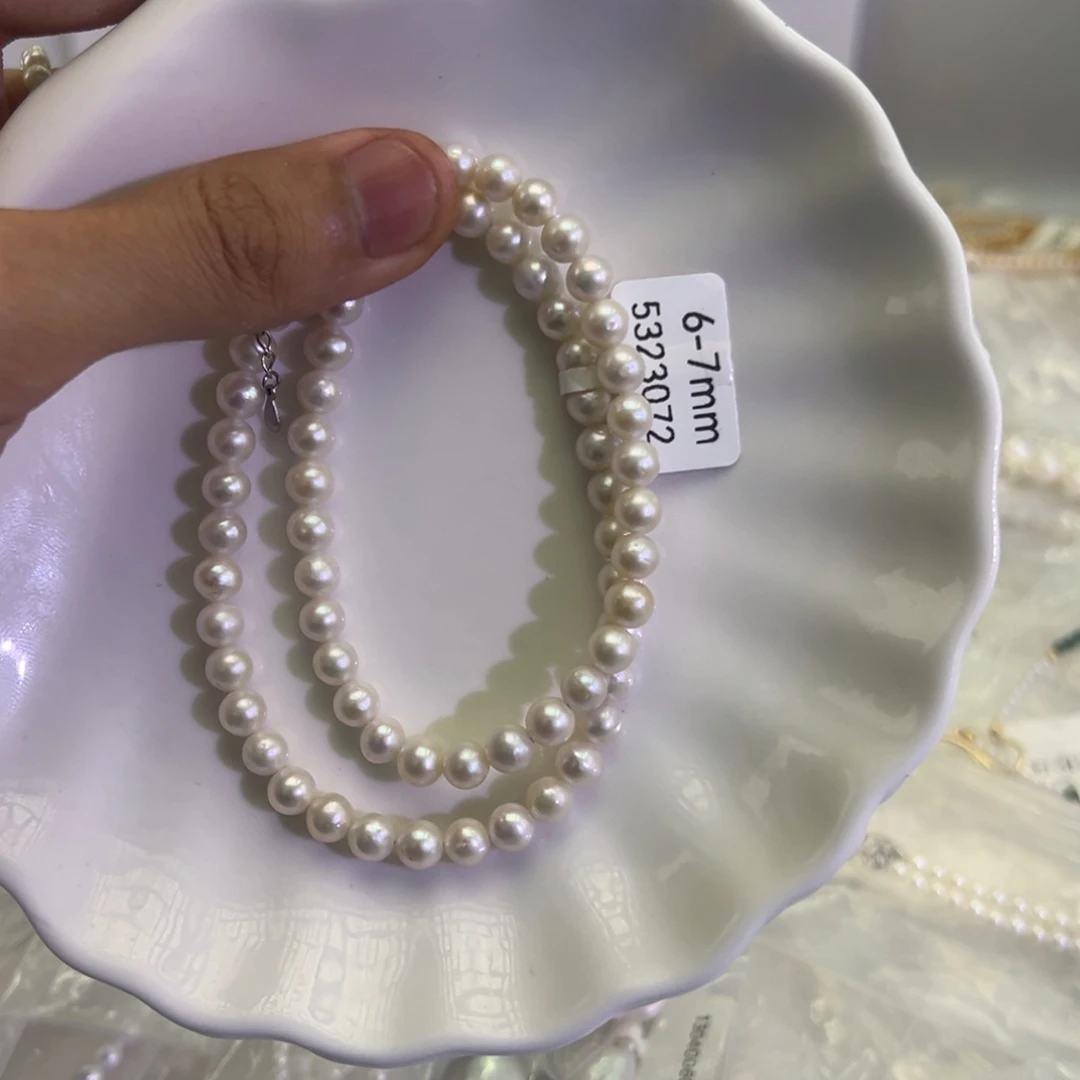 淡水珍珠项链未镶嵌