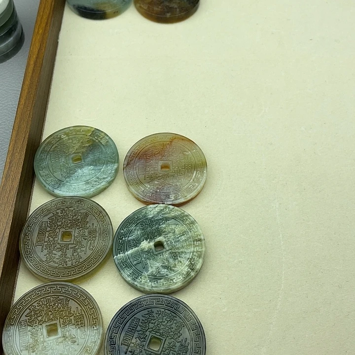 蛇纹石玉合金颈饰2