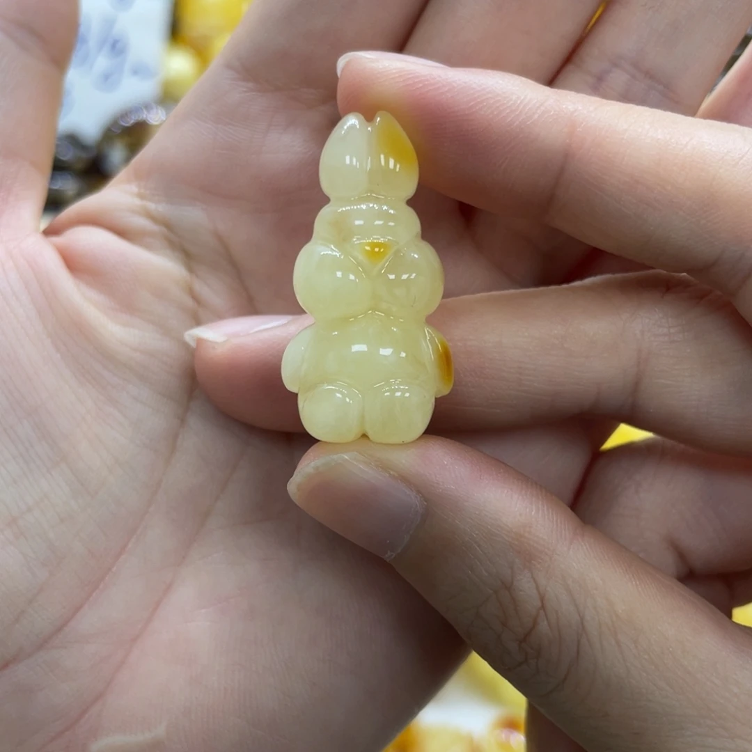 裸石琥珀未镶嵌天然琥珀