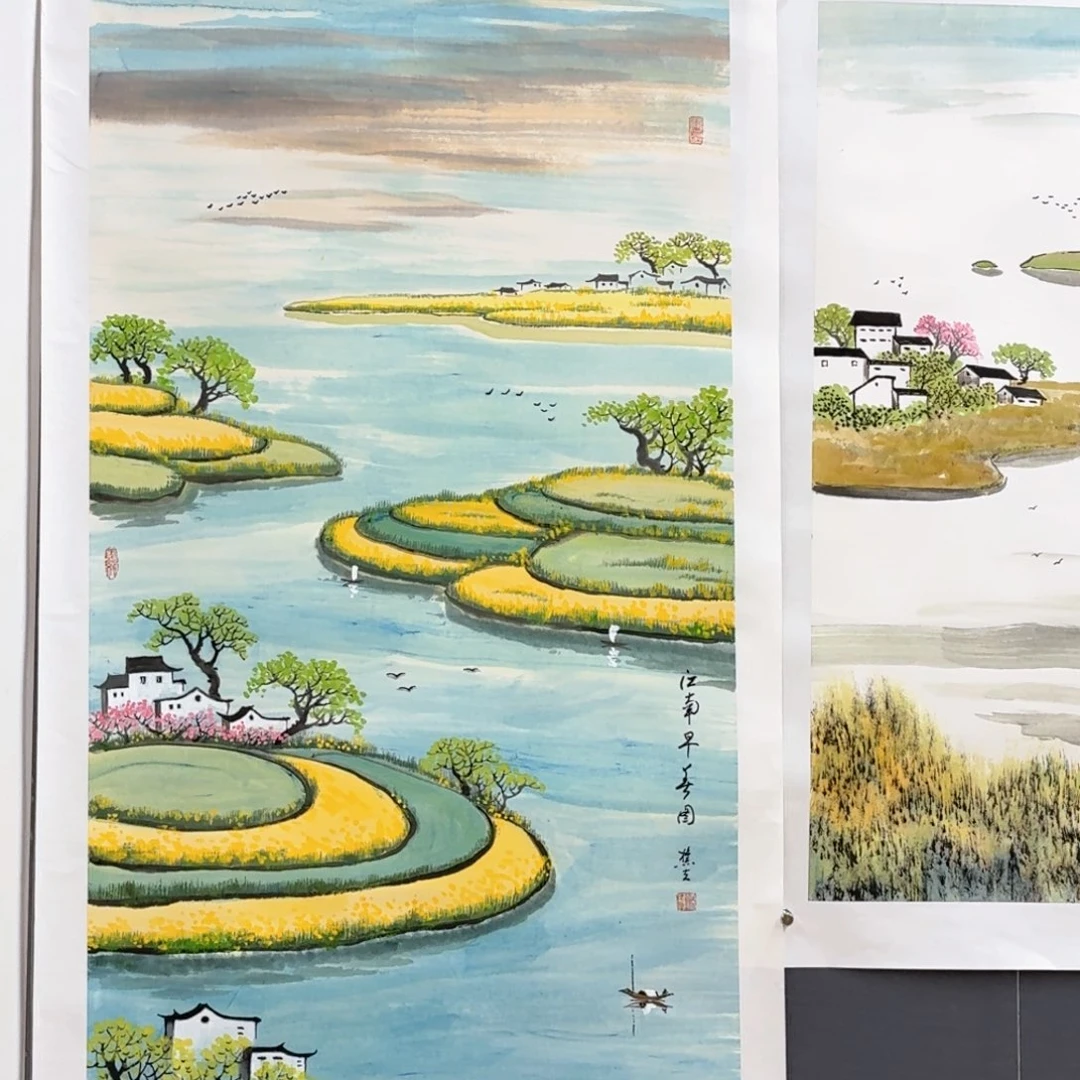 国画绘画作品呜呜呜